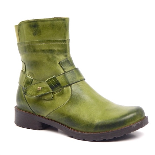 Jafa 2031 Ankle Boot - Green | Saager's Shoe Shop